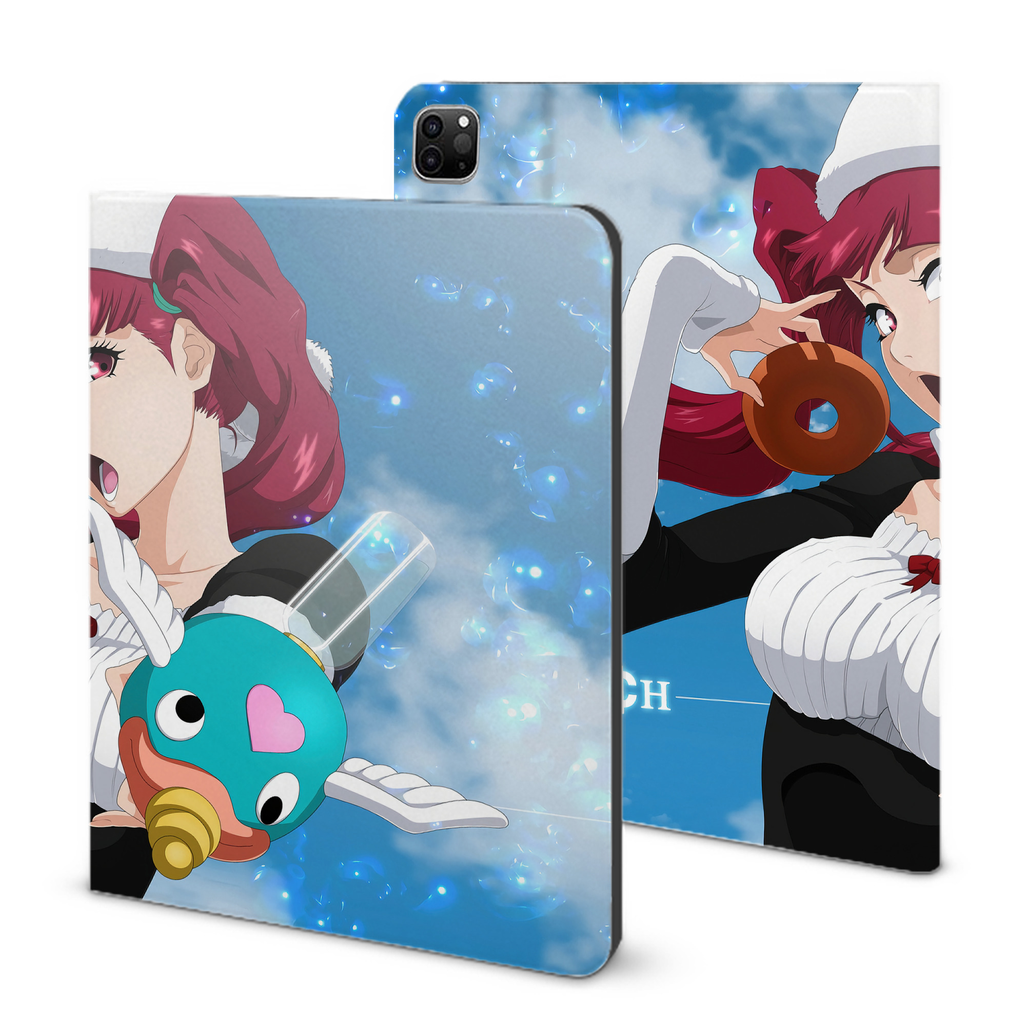 （画像用） ブリーチ BLEACH IPad ケース ブック型 PUレザー TPU 耐衝撃 軽量 薄型 ペン収納なし 全面保護 IPad 各モデル対応